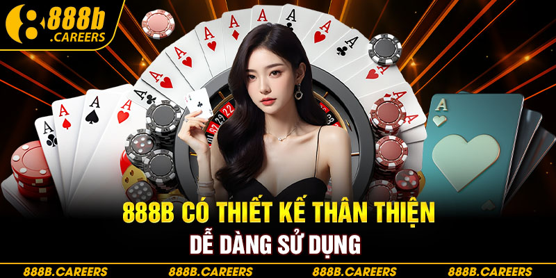 888B có thiết kế thân thiện, dễ dàng sử dụng